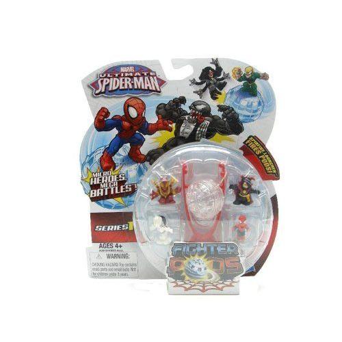 Marvel マーブル Ultimate Spiderman スパイダーマン Micro Heroes Mega Battles Fighter Pods Series 1