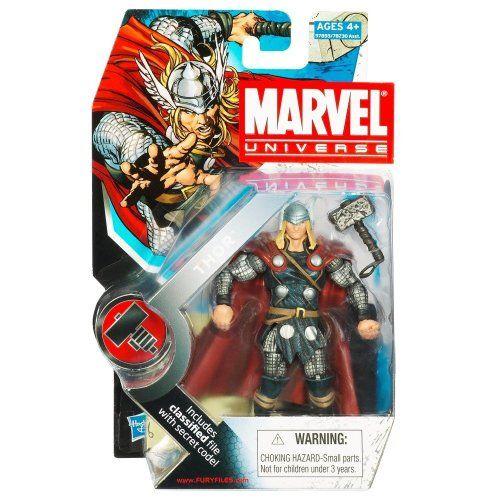Marvel マーブル Universe Thor Action Figure -- 4'' フィギュア ダイキャスト 人形