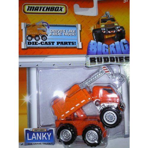 Matchbox (マッチボックス) Big Rig Buddies Lanky The Crane トラック ミニカー ミニチュア 模型 プレイの画像