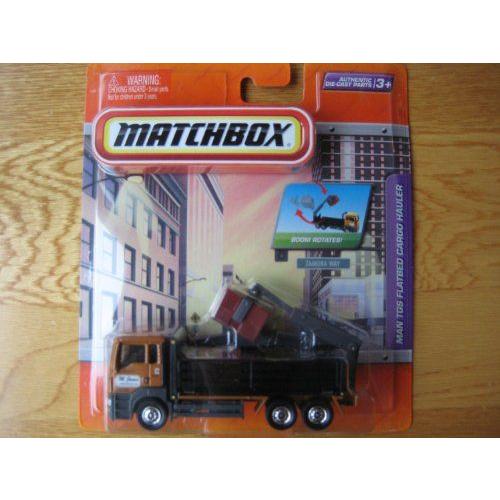Matchbox (マッチボックス) MAN TGS Flatbed Cargo Hauler (Color: Brown) M. Jones Conveyance Ltd. ミの画像