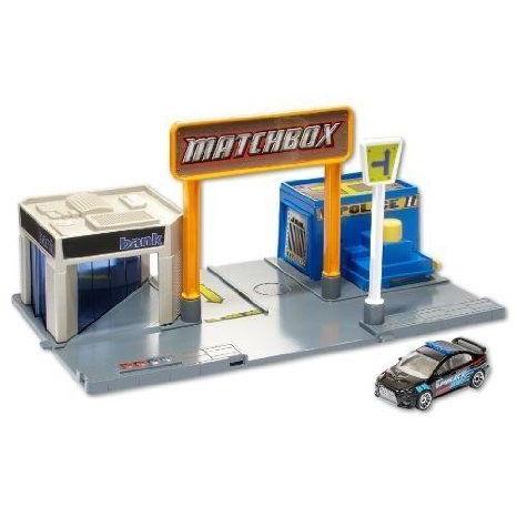 Matchbox (マッチボックス) on a Mission: Firetower Rescue ミニカー ミニチュア 模型 プレイセット自動
