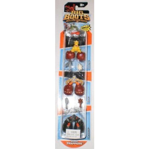 Matchbox Big Boots Dino Trappers Mattel マテル社 3 Pack フィギュア ダイキャスト 人形