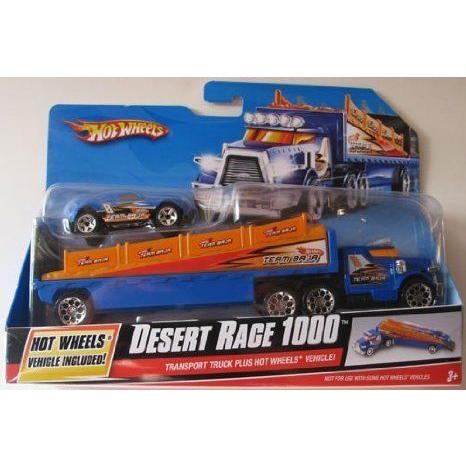 Mattel (マテル) Hot Wheels (ホットウィール) Desert Race 1000 Transport 貨物自動車 Plus Hot Wheels ( フィギュア本体-フィギュア