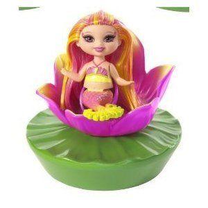 Mattel (マテル社) Barbie(バービー) Flower Shower Mermaid Pink (Open Lotus Pink) ドール 人形 フィギ