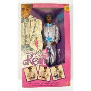 Mattel (マテル社) Jewel Secrets Ken Doll - African American #3232- YEAR 1986 ドール 人形 フィギュ