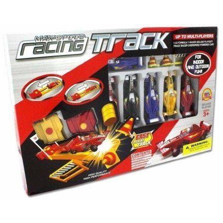 Max Speed Racing Track ミニカー ミニチュア 模型 プレイセット自動車 ダイキャスト