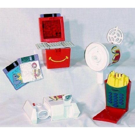 McDonalds - Food Foolers Happy Meal Set - 1999 ドール 人形 フィギュアの画像