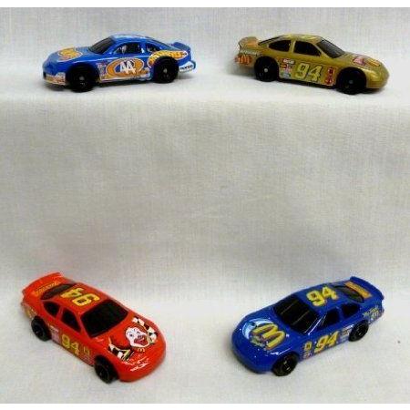 McDonalds - Nascar Hot Wheels (ホットウィール) Complete Happy Meal Set - 1998 ドール 人形 フィギュ
