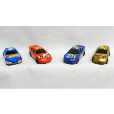 McDonalds - Nascar Hot Wheels (ホットウィール) Complete Happy Meal Set - 1998 ドール 人形 フィギュ_1
