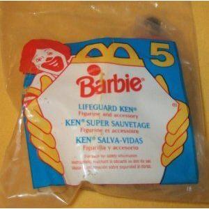 【新作からSALEアイテム等お得な商品満載】 McDonalds フィギュア 人形 ドール #5 Ken Lifeguard - Barbie(バービー) 1994 その他