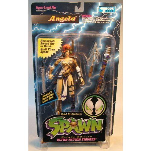 MCFARLANE TOYS 1995 SPAWN SERIES 2 ANGELA FIGURE IN PACKAGE 図形 あやつり人形 手あそび ゲーム、おもちゃ-フィギュア