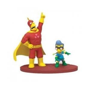 McFarlane シンプソンズ Radioactive Man & Fallout Boy フィギュア - Series 2 Rainer Wolfcas 131002fn