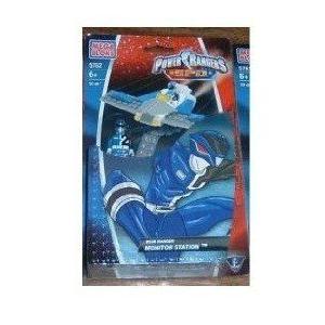 Mega Bloks (メガ立ちはだかる) - Power Ranger (パワーレンジャー) SPD - BLUE RANGER #5762 立ちはだかる おも フィギュア本体-ゲーム、おもちゃ