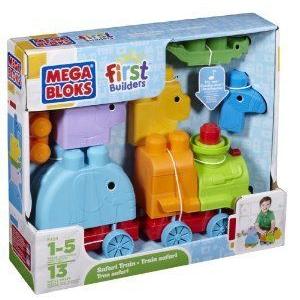 【初売り】 Mega Bloks おもちゃ ブロック Train Safari Animal Builders First (メガブロック) その他