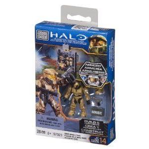 Mega Bloks (メガ立ちはだかる) Halo (ヘイロー) UNSC Armory Pack 立ちはだかる 手あそび ゲーム、おもちゃ-フィギュア本体