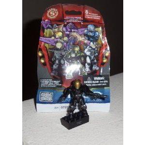 Mega Bloks (メガブロック) Halo (ヘイロー) Wars Series 5.5 Black Stealth EVA Spartan Ultra Rare #96