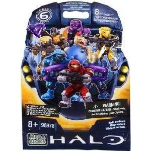 Mega Bloks (メガブロック) Halo (ヘイロー)eries 6 Mystery Pack Micro Action Mini フィギュア 人形 ブ