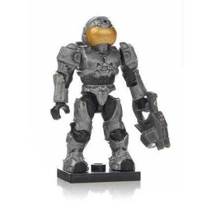 Mega Bloks (メガブロック) Halo (ヘイロー)eries 7 Silver Spartan Security Ultra Rare Factory Sealed