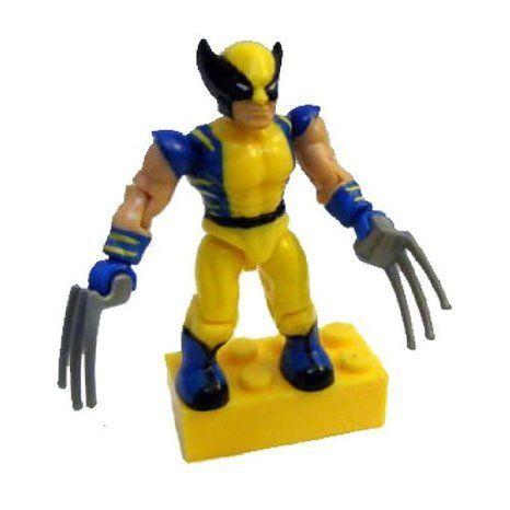 Mega Bloks (メガ立ちはだかる) Marvel (ビー玉) Micro 動き図形 あやつり人形 Series 2 Wolverine (ウ フィギュア本体-フィギュア