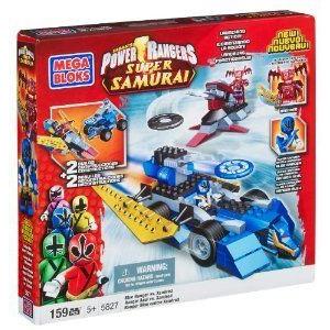 Mega Bloks (メガブロック) Power Ranger (パワーレンジャー) Samurai Blue Ranger vs Xandred ブロック