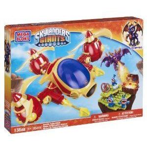Mega Bloks (メガ立ちはだかる) Skylanders Arkeyan Copter Attack 立ちはだかる 手あそび フィギュア本体-フィギュア