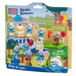 Mega Bloks (メガブロック) Smurf (スマーフ) Celebration ブロック おもちゃ