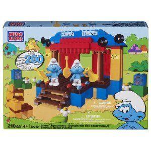 Mega Bloks (メガブロック) The Smurf (スマーフ) Symphony Super Set ブロック おもちゃ