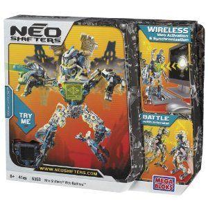 Mega Bloks (メガ立ちはだかる) WebBattler 2 - Blue 立ちはだかる 手あそび フィギュア-ゲーム、おもちゃ-フィギュア本体