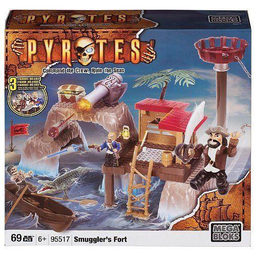 Mega Bloks メガブロック Pyrates Island パイレーツアイランドPlayset - Smuggler's Fort (95517)