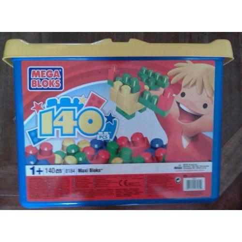 Mega Brands MegaBloks (メガブロック) Maxi Tub 140 pc ブロック おもちゃの画像