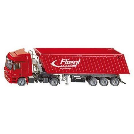Mercedes Benz Actros Transporter with Fleigl Tipping Trailer フィギュア おもちゃ 人形