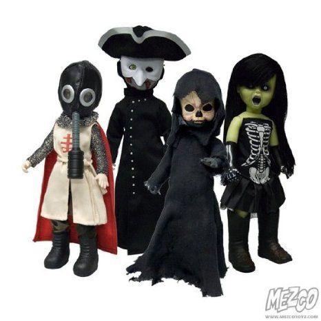 Mezco - Living Dead Dolls(リビングデッド)  assortiment poupees Four Horsemen Of The Apoca フィギュ