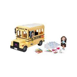 Mga Bratz (ブラッツ) Kidz Super Secret Arts and Cra's School Bus ドール 人形 フィギュア