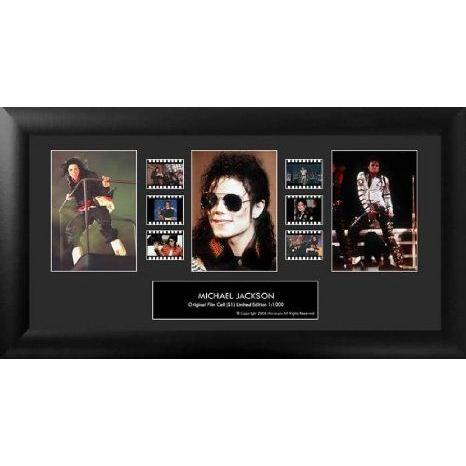 Michael Jackson (Series 1) Framed Trio Film Cell Presentation フィギュア おもちゃ 人形