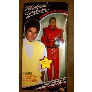 マイケルジャクソン フィギュア★MICHAEL JACKSON ドール★人形★ Michael Jackson Superstar of The 80's THRILLER Outfit Doll ドール