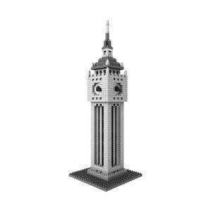 Micro Blocks, British Clock Tower Model, Small Building Block Set, Nanoblock (ナノブロック) Compat