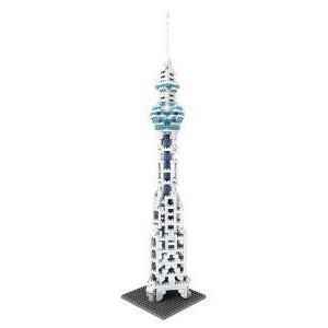 Micro Blocks, Tokyo Skytree Model, Small Building Block Set, Nanoblock (ナノブロック) Compatible,