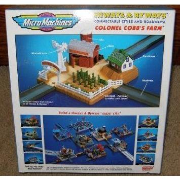 Micro Machines Colonel Cobb's Farm Hiways \u0026 Byways プレイセット ミニカー ミニチュア 模型 プレイセの画像