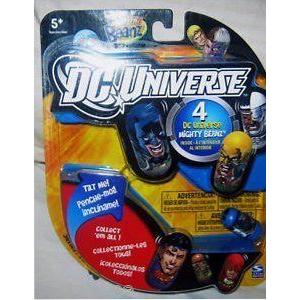 Mighty Beanz 2011 Series 1 Starter Pack Set 5 DC Universe 4Pack with #40 Captain Atom Showing 4 Be