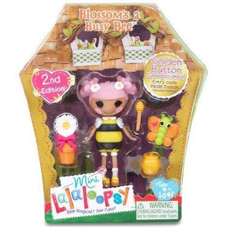 Mini Lalaloopsy Blossom's a Busy Bee 3 Inch Figure ドール 人形 フィギュア