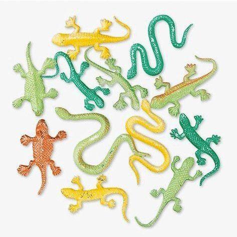 Mini Snakes and Lizard Assortment (144 pc) フィギュア ダイキャスト 人形