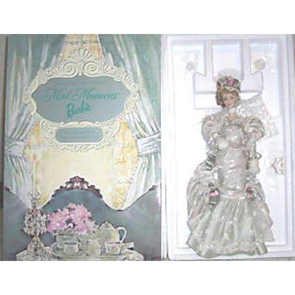 Mint Memories Porcelain Barbie(バービー) Doll 1988 押さえる品 お人形さん あやつり人形 図形 ゲーム、おもちゃ-フィギュア-フィギュア本体