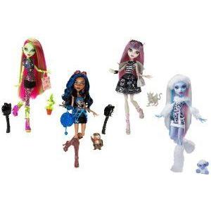 Monster High (異類異形ご機嫌) Exclusive Doll Playset of 4 Dolls Includes: Abbey Bominable , Venus