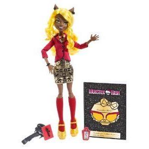 Monster High (モンスターハイ) Frights, Camera, Action! Clawdia Wolf Doll ドール 人形 フィギュア