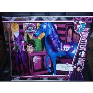 Monster High (モンスターハイ) Headless Headmistress Bloodgood \u0026 Her Horse Nightmare ドール 人形 フ