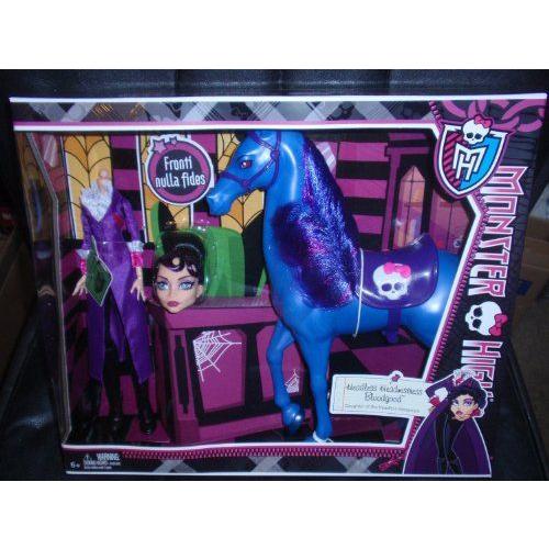 Monster High (モンスターハイ) Headless Headmistress Bloodgood \u0026 Her Horse Nightmare ドール 人形 フの画像