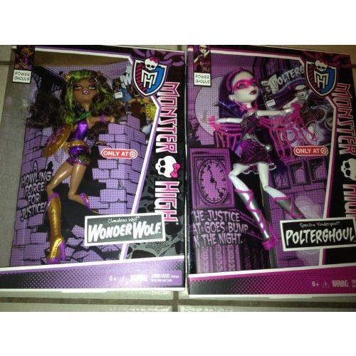Monster High (モンスターハイ) Power Ghouls Set of 2: Wonder Wolf