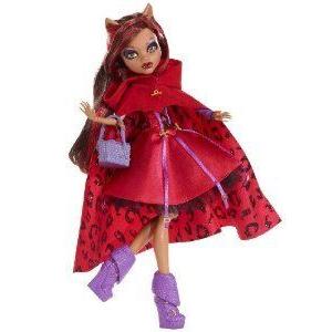 Monster High (モンスターハイ) Scarily Ever After - Clawdeen Wolf 12 inch doll exclusive red! ドー