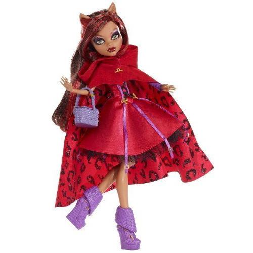 Monster High (モンスターハイ) Scarily Ever After - Clawdeen Wolf 12 inch doll exclusive red! ドー_1