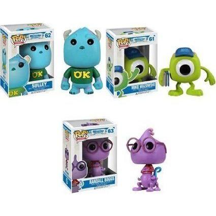 Monsters University (モンスターズユニバーシティ) Disney (ディズニー) Pop! SET OF 3: Mike Wazowski,